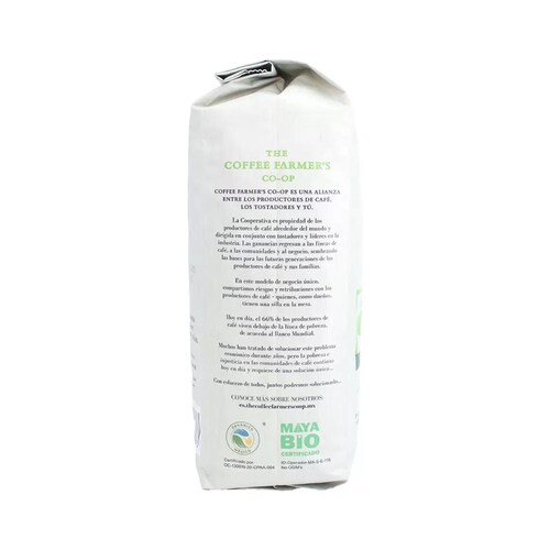 Café Orgánico Nativo En Grano The Coffee Farmers Coop 1 Kg