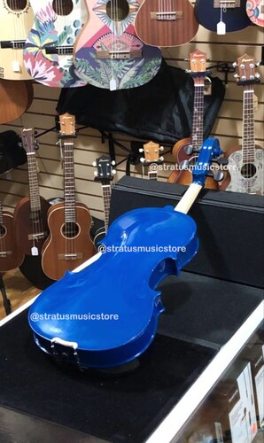 Violín Amadeus Cellini 4/4 Azul Estudiante 