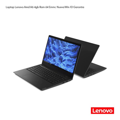 Laptop Lenovo Amd A6 4gb Ram 64 Emmc Nueva Win 10 Garantia.