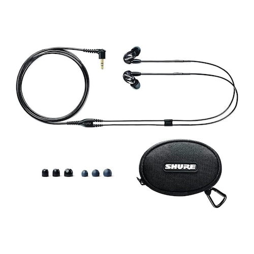 Audífonos In-ear SHURE Se215-k Con Aislamiento De Sonido.