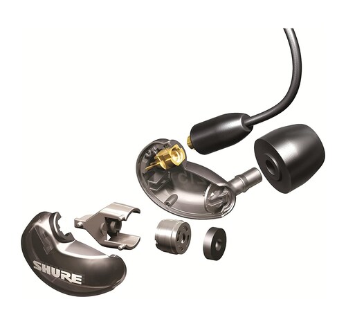 Audífonos In-ear SHURE Se215-k Con Aislamiento De Sonido.