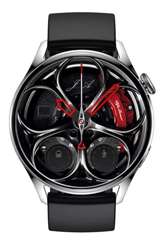 Fralugio Smart Watch Reloj Inteligente Gt5 Full Touch Nfc Hd