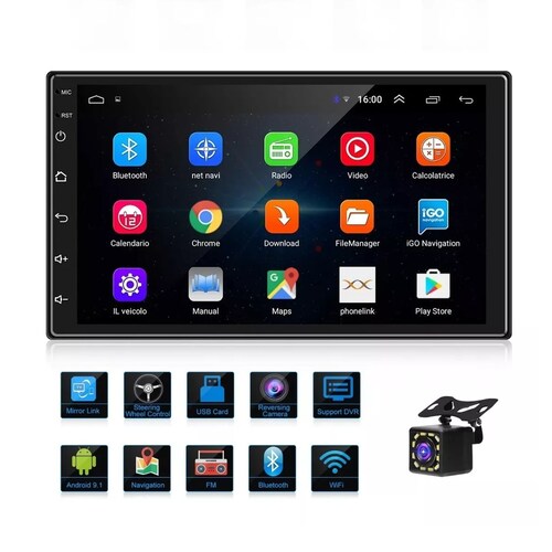 Auto Estéreo Android 7'' Wifi Gps Bluetooth Touch