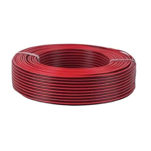 Cable Para Bocina Automotriz Bicolor Calibre 18 Rollo 100m