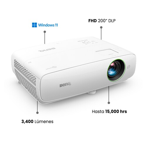 Proyector Con Windows 11 BenQ EH620 Smart Full HD 
