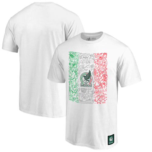 Playera Selección Nacional Mexicana Elementos Bandera Niño
