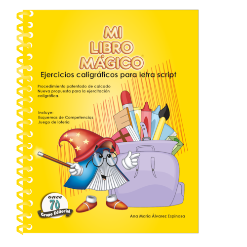 Mi Libro Mágico Ejercicios caligráficos para letra script 