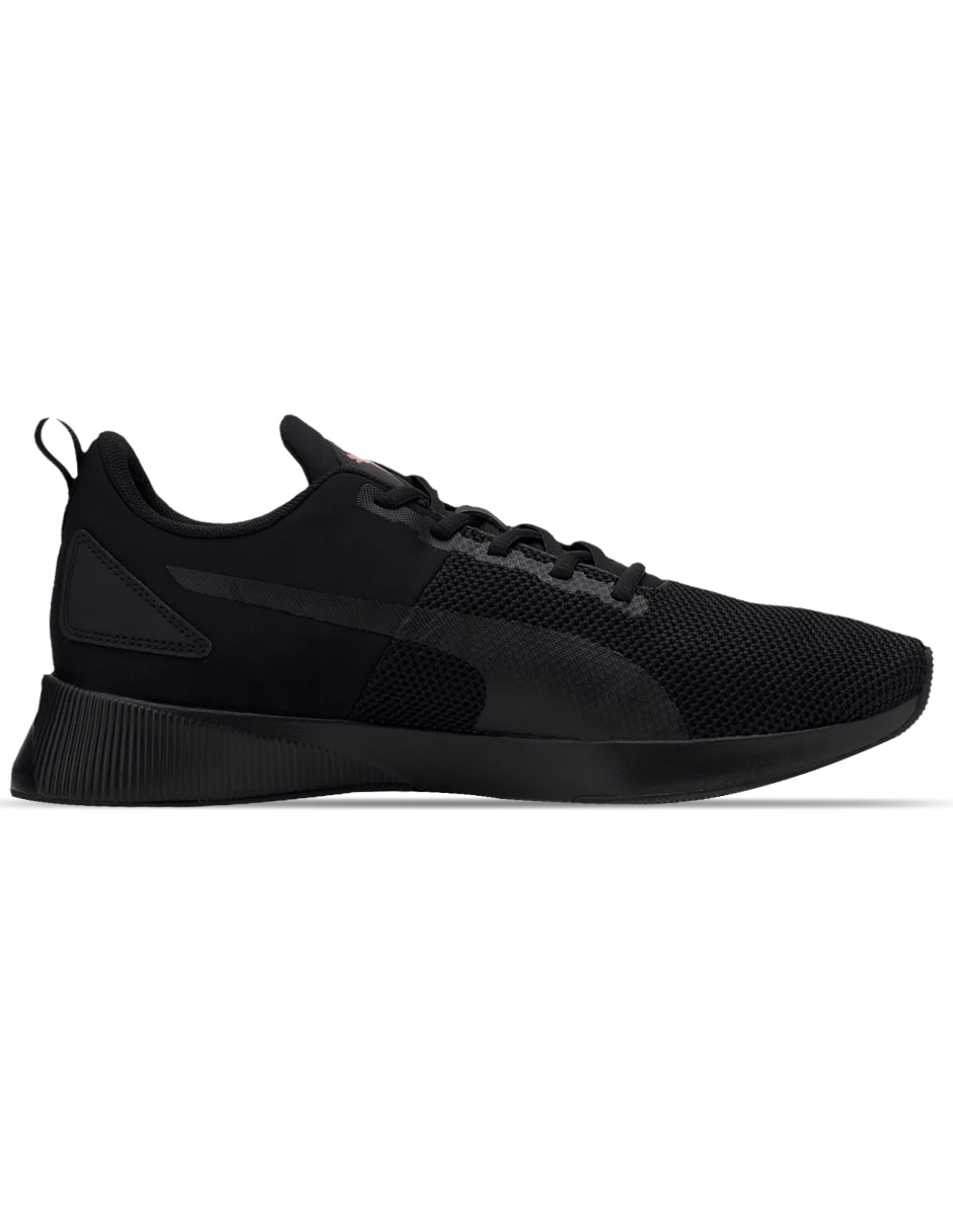 Tenis Puma Flyer Runner Black High Risk Red Hombre COD. 192257 23