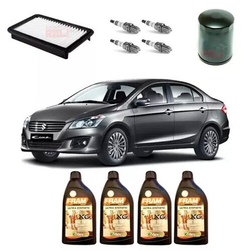 Kit Afinacion Suzuki Ciaz 1.4 Aceite Sintetico