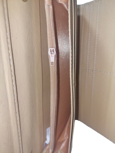 Monedero cartera para dama fino cuero vegano