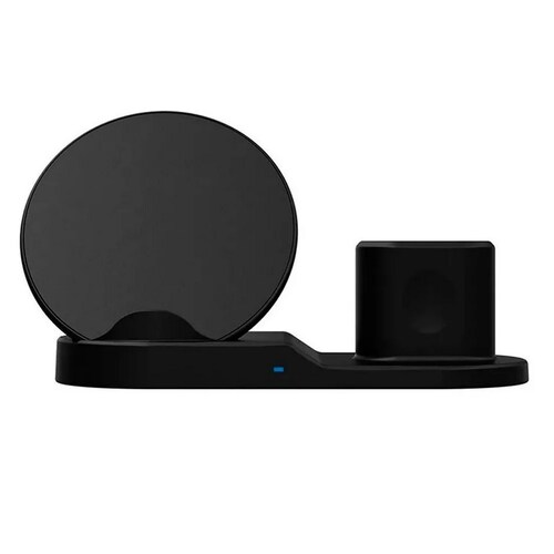 Cargador Base Carga Rapida Inalambrico iPhone Apple Watch Airpod.