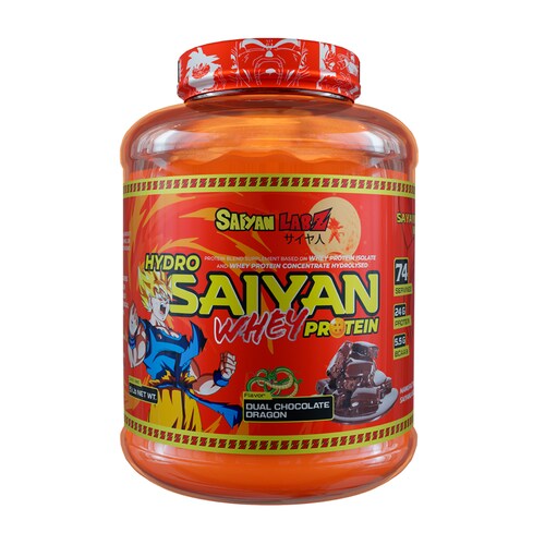 Proteina Saiyan Labz Hydro Saiyan Whey 5lbs 74 Serv. - Chocolate