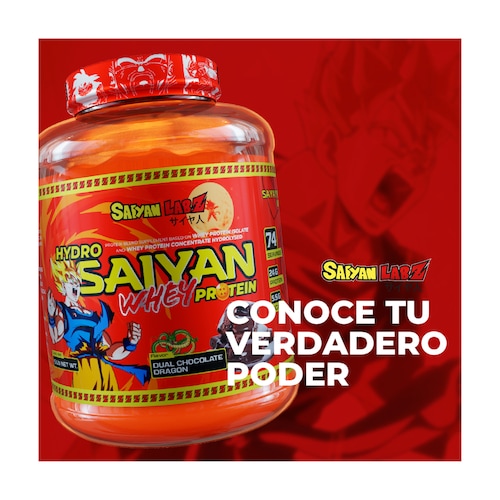 Proteina Saiyan Labz Hydro Saiyan Whey 5lbs 74 Serv. - Chocolate
