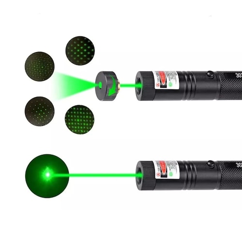 Puntero Láser Verde Proyector Carga Usb Recargable 5000mw Verde