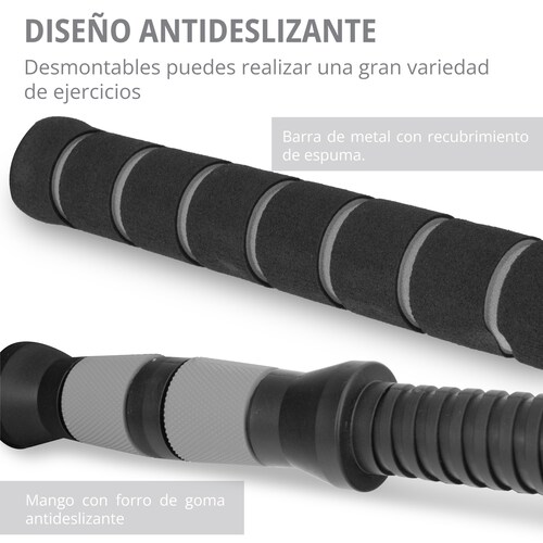 Kit de Mancuernas Altera Con Peso Ajustable 20 KG (Barra Recta + Barra Z + Par de mancuernas + Pesa Rusa + Discos Intercambiables)
