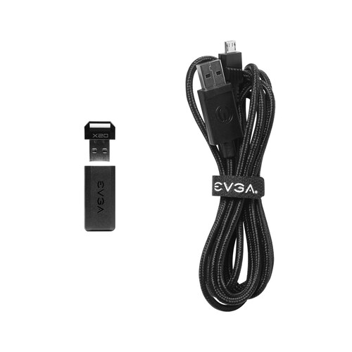 Mouse EVGA X20, 16000dpi, Inalámbrico 