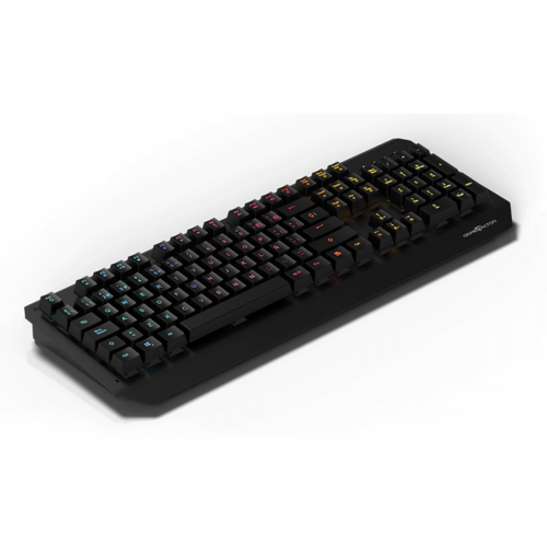 Teclado Gamer, Game Factor KBG601 Mecánico, Switch Óptico, Alámbrico