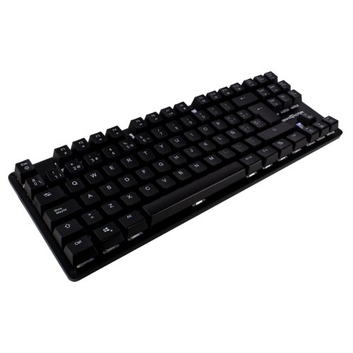 Teclado Mecánico TKL, Game Factor RGB, USB Negro, Switch Red