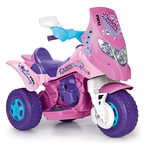 Montable Trimoto Moto Electrica Candy Feber