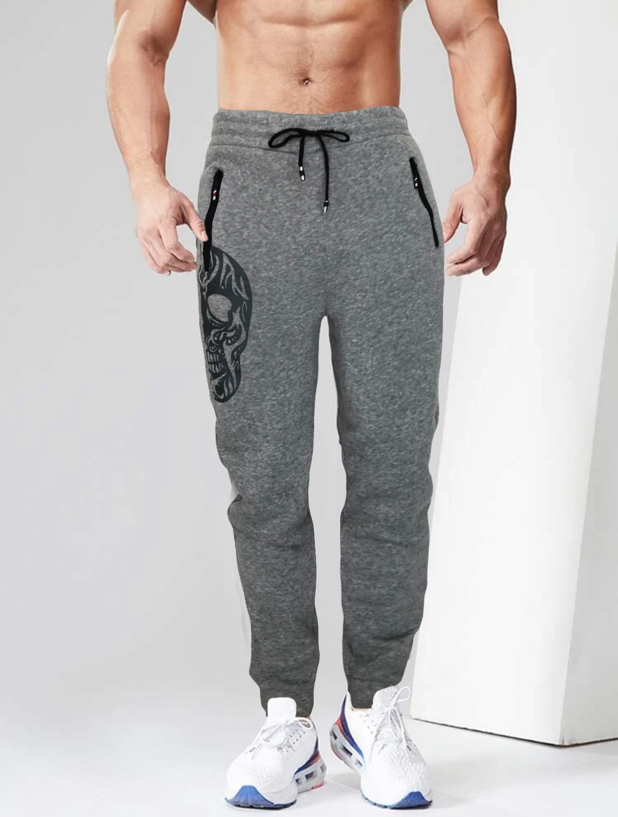 Jogger Pants Hombre Cargo Con Bolsas Gym Caballero Casual