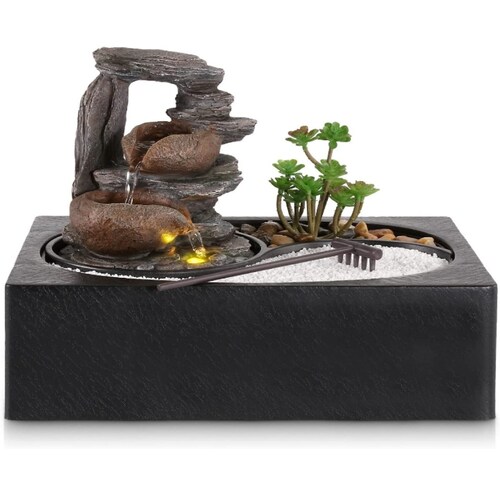 Fuente zen relajación portátil decorativa 