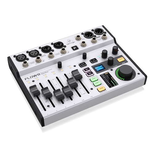 Mezcladora BEHRINGER Flow 8, 8 Canales Con Bluetooth Y Usb