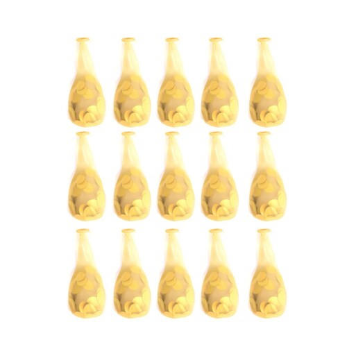 Kit De Fiesta Globos Confetti 60 Piezas Látex Decoración
