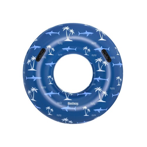 Salvavidas Dona Inflable Juvenil Playa Plástico Pvc 119 Cm.