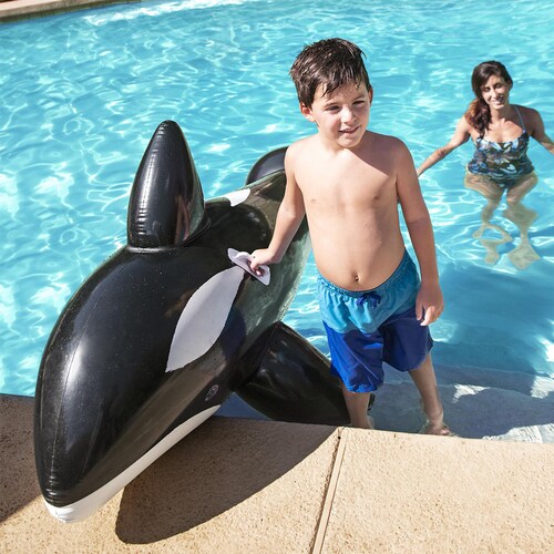 Inflable Montable Orca Bestway Jumbo Flotador Salvavidas InfantiL