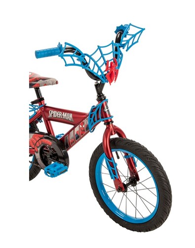 Bicicleta Infantil Huffy Marvel Spider-man Rodada 16 Niños