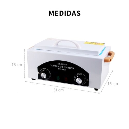 Esterilizador de Aire Caliente Desinfeccion de Spa Estetica