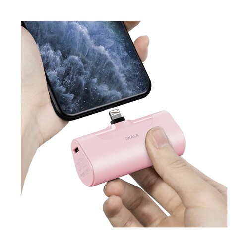 Cargador Portátil Link Me 4 DS3350L Entrada Lightning Rosa