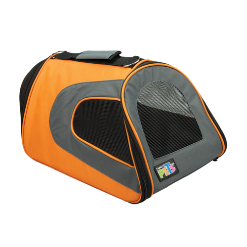 Transportadora Tela Grande P/Mascotas Diseño Trendy C/Visera Fashion Fancy Pets