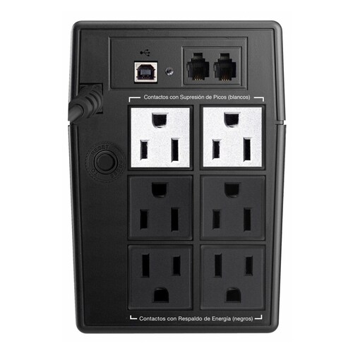 No Break Koblenz 5516 USB/R Línea Interactiva, 330W, 6 Contactos