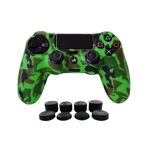 Funda de Mandos Playstation 4 Camuflaje 3