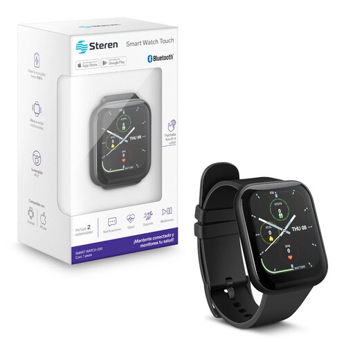Smart Watch Bluetooth* pantalla Full Touch SMART WATCH-200 