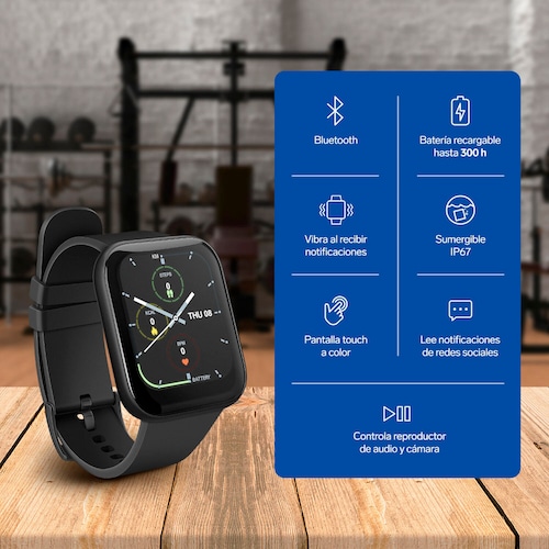 Smart Watch Bluetooth* pantalla Full Touch SMART WATCH-200 