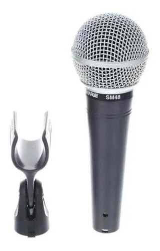 Micrófono Dinámico SHURE Sm48-lc Para Voz  .