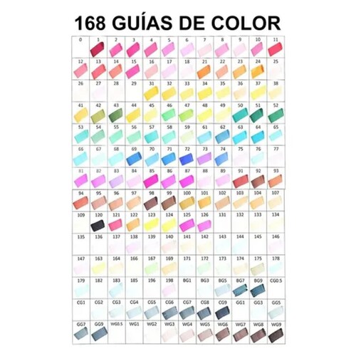 Marcadores De Doble Punta 132 Colores Plumones Punta Pincel