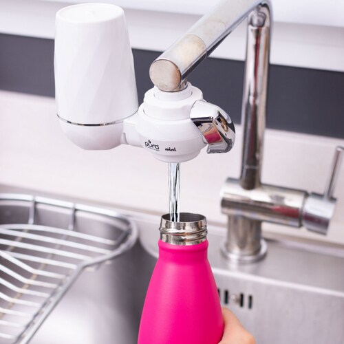 Filtro Purificador de Agua directo a la llave ultracompacto PURA Mini