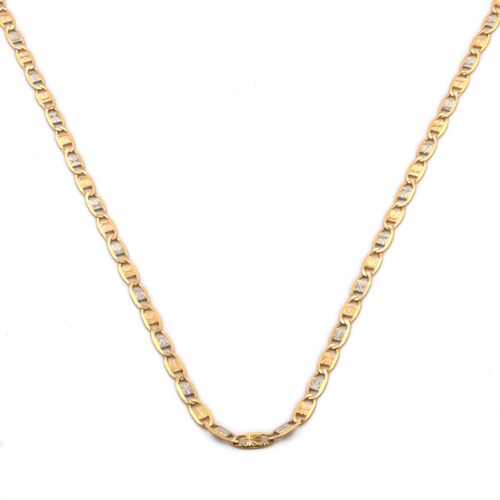 Cadena Gucci Oro Florentino Sólido 10K 40 cm 