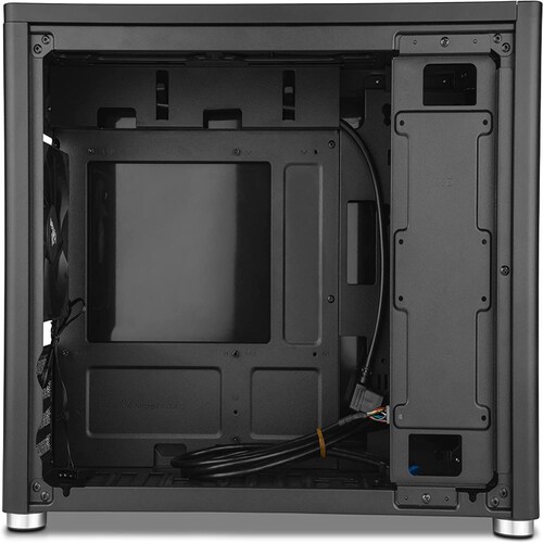 Gabinete Yeyian Hussar YCM-ATXAW-01/Micro ATX/Cristal Templado/Negro