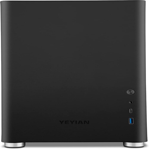 Gabinete Yeyian Hussar YCM-ATXAW-01/Micro ATX/Cristal Templado/Negro