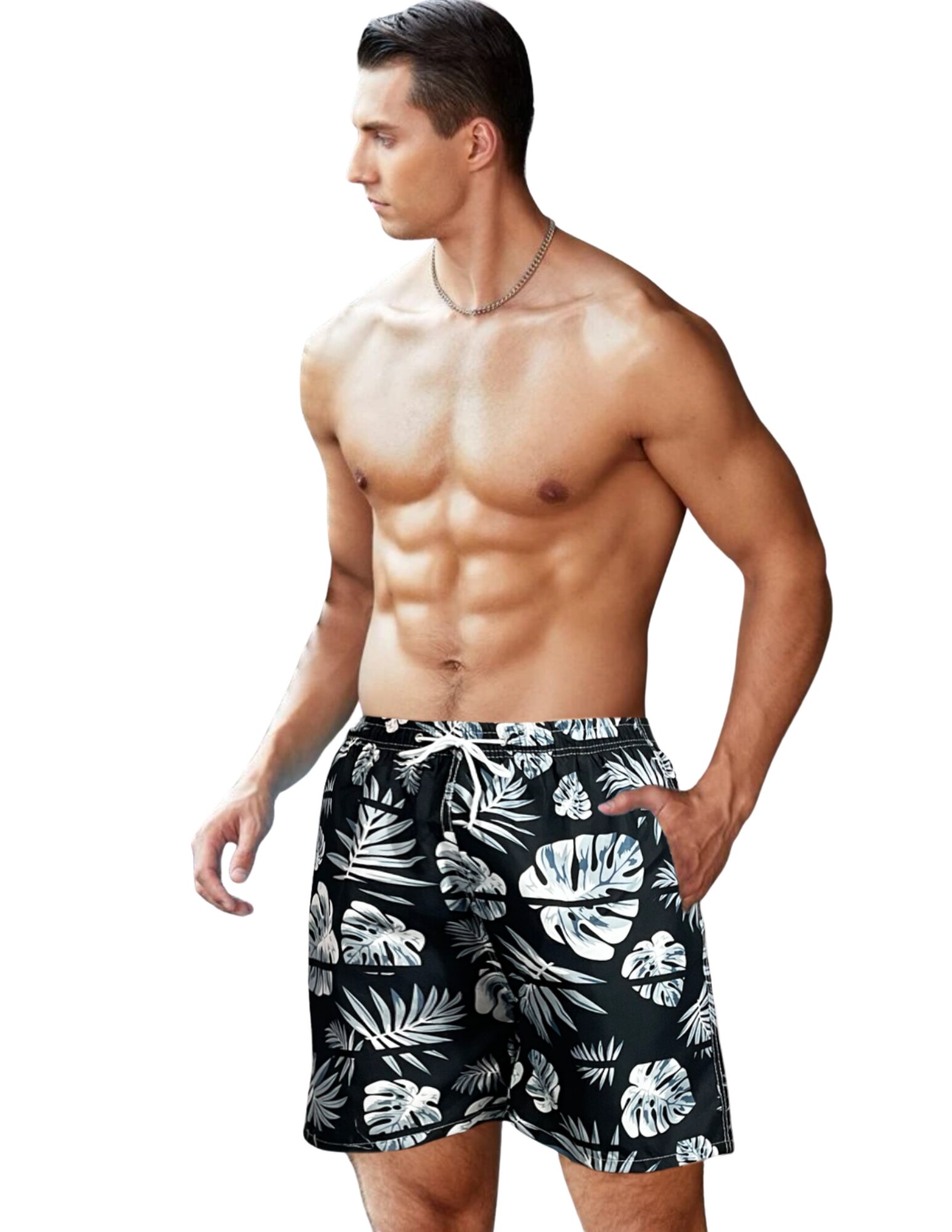 Shorts Hombre Verano Short Playa Traje Ba o Con Forro Malla