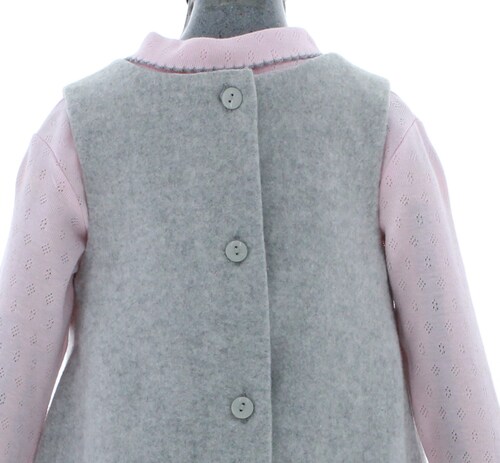 Vestido para Niña Pequeña 3229 1 a 5 años.