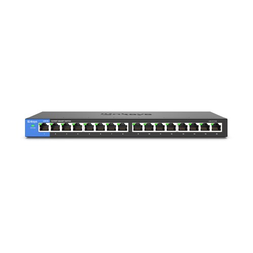 Switch Linksys Ethernet LGS116, 16 Puertos 10/100/1000Mbps 