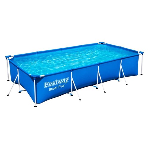Alberca Estructural Bestway Steel Pro 15606 de 450 x 220 x 84 cm, incluye cubierta