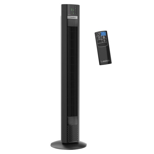 Ventilador de Torre Lasko Ultra Air de 4 Velocidades, temporizador y control remoto
