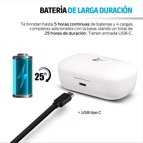 Audífonos Inalámbricos Air-Sport 2 Bluetooth 5.1 Contra Agua IPX4
