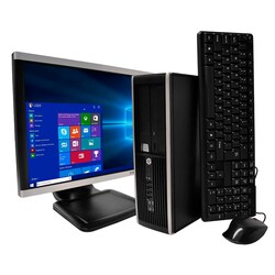 Equipo de escritorio HP 6200 Elite Intel Core i5 8gb Ram 240gb SSD Monitor 22¨ (Reacondicionado)